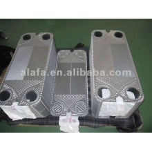 AK20 recambio 316L placa, intercambiador de calor placas, SS304, 316L, material de titanio